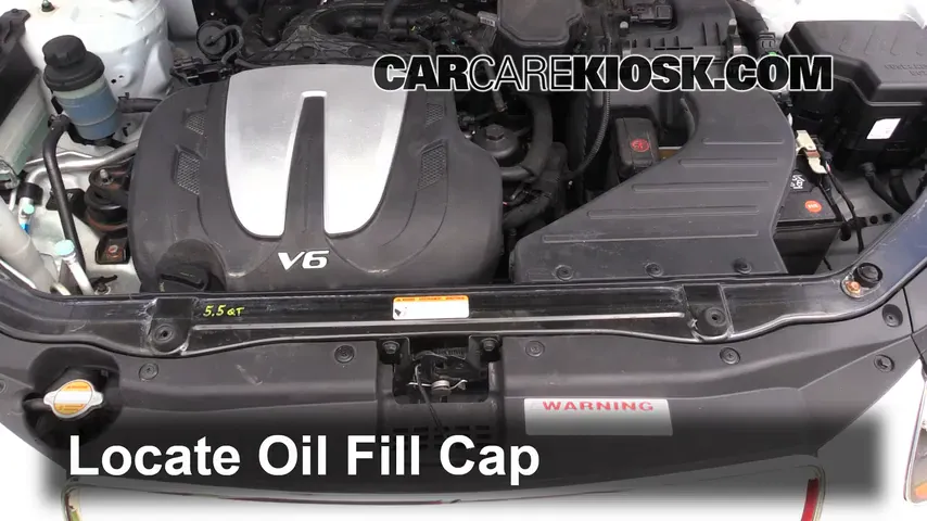 2010 Hyundai Santa Fe SE 3.5L V6 Oil